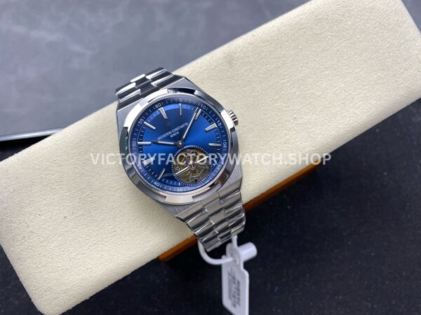 BBS Factory Vacheron Constantin Overseas Tourbillon 6000V110A-B544 42.5mm Full Steel Blue Dial (2) BBS Factory Vacheron Constantin Overseas Tourbillon 6000/V110A-B544 42.5mm Full Steel Blue Dial
