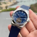 BBS Factory Vacheron Constantin Overseas Tourbillon 6000V110A-B544 42.5mm Rubber Strap Blue Dial (4) BBS Factory Vacheron Constantin Overseas Tourbillon 6000V/110A-B544 42.5mm Rubber Strap Blue Dial
