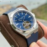 BBS Factory Vacheron Constantin Overseas Tourbillon 6000V110A-B544 42.5mm Rubber Strap Blue Dial (8) BBS Factory Vacheron Constantin Overseas Tourbillon 6000V/110A-B544 42.5mm Rubber Strap Blue Dial