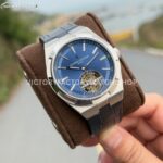 BBS Factory Vacheron Constantin Overseas Tourbillon 6000V110A-B544 Leather Strap Blue Dial (3) BBS Factory Vacheron Constantin Overseas Tourbillon 6000V/110A-B544 Leather Strap Blue Dial