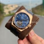 BBS Factory Vacheron Constantin Overseas Tourbillon 6000V110R-B733 42.5mm Rose Gold Leather Str ( (4) BBS Factory Vacheron Constantin Overseas Tourbillon 6000V/110R-B733 42.5mm Rose Gold Leather Strap Blue Dial