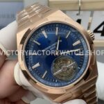 BBS Factory Vacheron Constantin Overseas Tourbillon 6000V110R-B733 42.5mmFull Rose Gold Blue Dial (1) BBS Factory Vacheron Constantin Overseas Tourbillon 6000V/110R-B733 42.5mmFull Rose Gold Blue Dial