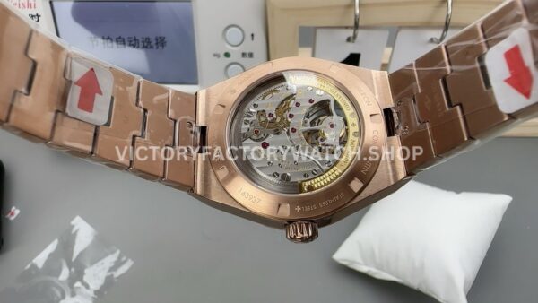 BBS Factory Vacheron Constantin Overseas Tourbillon 6000V110R-B733 42.5mmFull Rose Gold Blue Dial (4) BBS Factory Vacheron Constantin Overseas Tourbillon 6000V/110R-B733 42.5mmFull Rose Gold Blue Dial