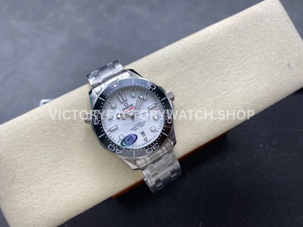 EWE Factory Omega Seamaster Diver 300M 210.30.42.20.04.001 42mm Full Steel White Dial (8) EWE Factory Omega Seamaster Diver 300M 210.30.42.20.04.001 42mm Full Steel White Dial