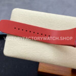G+ Factory Richard Mille RM 07-01 31.4mm Red Carbon Fiber Red Rubber Strap Skeletonized Dial