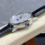 GR Factory Vacheron Constantin Moonphase R (3) GR Factory Vacheron Constantin Moonphase Retrograde Date Overseas 4010U/000G-B330 41mm Steel Leather Strap Silver Dial