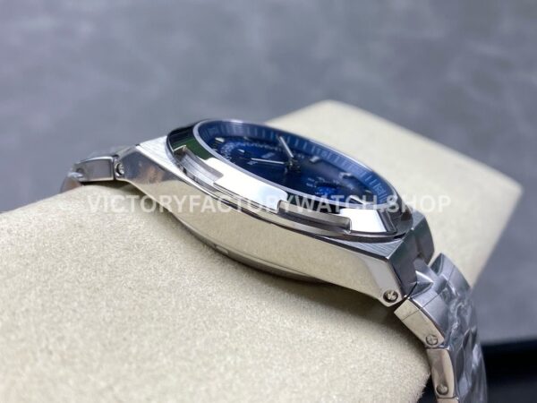 GR Factory Vacheron Constantin Moonphase Retrograde D (7) GR Factory Vacheron Constantin Moonphase Retrograde Date Overseas 4000V/210A-B911 41mm Full Steel Blue Dial