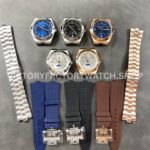 GR Factory Vacheron Constantin Moonphase Retrograde D (8) GR Factory Vacheron Constantin Moonphase Retrograde Date Overseas 4000V/210A-B911 41mm Full Steel Blue Dial