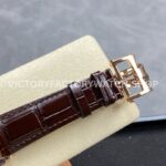 GR Factory Vacheron Constantin Moonphase Retrograde Da (5) GR Factory Vacheron Constantin Moonphase Retrograde Date Overseas 41mm Rose Gold Leather Strap White Dial