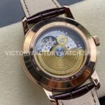 GR Factory Vacheron Constantin Moonphase Retrograde Da (7) GR Factory Vacheron Constantin Moonphase Retrograde Date Overseas 41mm Rose Gold Leather Strap White Dial