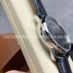 GR Factory Vacheron Constantin Moonphase Retrograde Date O (7) GR Factory Vacheron Constantin Moonphase Retrograde Date Overseas 41mm Steel Black Leather Strap Black Dial