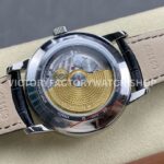 GR Factory Vacheron Constantin Moonphase Retrograde Date O (9) GR Factory Vacheron Constantin Moonphase Retrograde Date Overseas 41mm Steel Black Leather Strap Black Dial