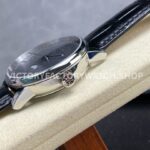 GR Factory Vacheron Constantin Moonphase Retrograde Date Ov (3) GR Factory Vacheron Constantin Moonphase Retrograde Date Overseas 41mm Steel Leather Strap Grey Dial