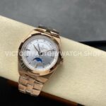 GR Factory Vacheron Constantin Moonphase Retrograde Date Overs (5) GR Factory Vacheron Constantin Moonphase Retrograde Date Overseas 41mm Full Rose Gold Silver Dial