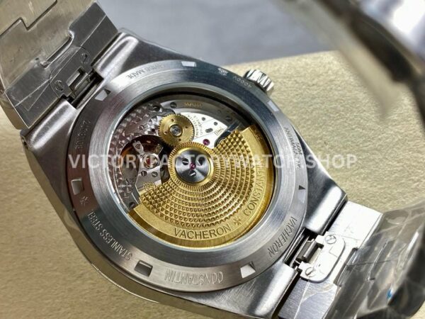 GR Factory Vacheron Constantin Moonphase Retrograde Date Overseas 4 (3) GR Factory Vacheron Constantin Moonphase Retrograde Date Overseas 41mm Full Steel Black Dial