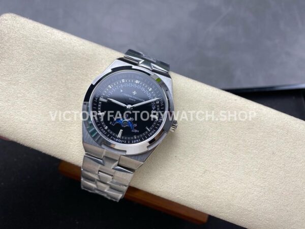 GR Factory Vacheron Constantin Moonphase Retrograde Date Overseas 4 (7) GR Factory Vacheron Constantin Moonphase Retrograde Date Overseas 41mm Full Steel Black Dial