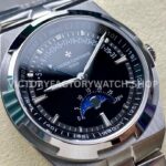 GR Factory Vacheron Constantin Moonphase Retrograde Date Overseas 4 (9) GR Factory Vacheron Constantin Moonphase Retrograde Date Overseas 41mm Full Steel Black Dial