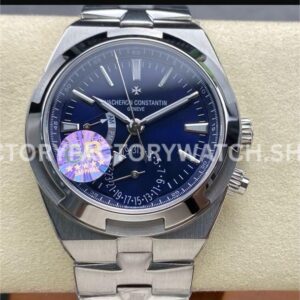 GR Factory Vacheron Constantin Overseas Dual Time 7900V-110A-B334 41mm Full Steel Bl (5) GR Factory Vacheron Constantin Overseas Dual Time 7900V 110A B334 41mm full steel blue dial replica watch