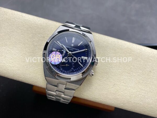 GR Factory Vacheron Constantin Overseas Dual Time 7900V-110A-B334 41mm Full Steel Bl (6) GR Factory Vacheron Constantin Overseas Dual Time 7900V/110A-B334 41mm Full Steel Blue Dial