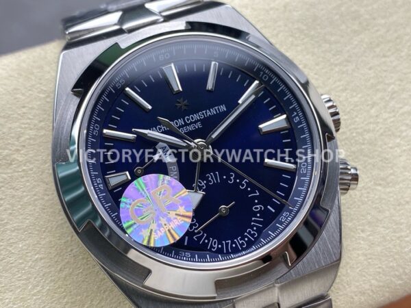 GR Factory Vacheron Constantin Overseas Dual Time 7900V-110A-B334 41mm Full Steel Bl (8) GR Factory Vacheron Constantin Overseas Dual Time 7900V/110A-B334 41mm Full Steel Blue Dial