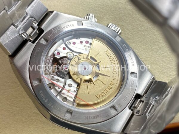 GR Factory Vacheron Constantin Overseas Dual Time 7900V-110A-B334 41mm Full Steel Bl (9) GR Factory Vacheron Constantin Overseas Dual Time 7900V/110A-B334 41mm Full Steel Blue Dial