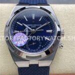 GR Factory Vacheron Constantin Overseas Dual Time 7900V-110A-B334 41mm Steel GR Factory Vacheron Constantin Overseas Dual Time 7900V 110A B334 41mm steel rubber strap blue dial replica watch