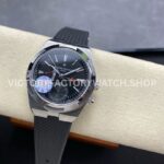 GR Factory Vacheron Constantin Overseas Dual Time 7900V-110A-B546 41mm Stee (3) GR Factory Vacheron Constantin Overseas Dual Time 7900V/110A-B546 41mm Steel Rubber Strap Black Dial