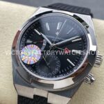 GR Factory Vacheron Constantin Overseas Dual Time 7900V-110A-B546 41mm Stee (4) GR Factory Vacheron Constantin Overseas Dual Time 7900V/110A-B546 41mm Steel Rubber Strap Black Dial