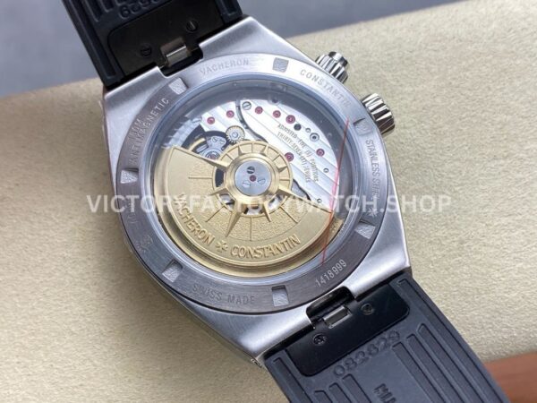 GR Factory Vacheron Constantin Overseas Dual Time 7900V-110A-B546 41mm Steel (1) GR Factory Vacheron Constantin Overseas Dual Time 7900V/110A-B546 41mm Steel Rubber Strap Black Dial