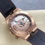 GR Factory Vacheron Constantin Overseas Dual Time 7900V/000R-B336 41mm Rose Gold Leather Strap Silver Dial