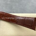 GR Factory Vacheron Constantin Overseas Dual Time 7900V/000R-B336 41mm Rose Gold Leather Strap Silver Dial