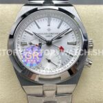 GR Factory Vacheron Constantin Overseas Dual Time 7900V 110A B333 41mm full steel silver dial replica watch