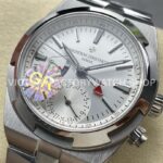 GR Factory Vacheron Constantin Overseas Dual Time 7900V/110A-B333 41mm Full Steel Silver Dial