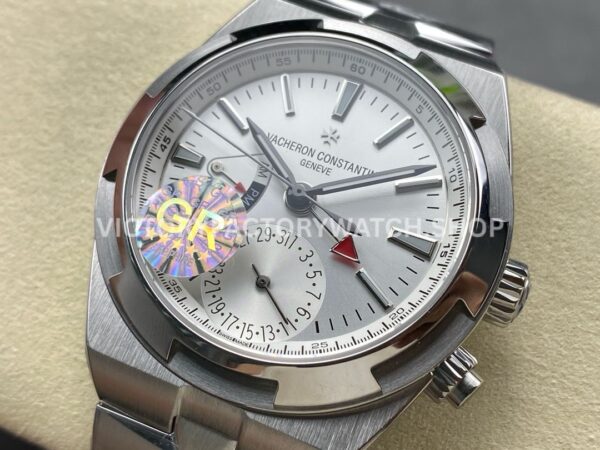 GR Factory Vacheron Constantin Overseas Dual Time 7900V/110A-B333 41mm Full Steel Silver Dial