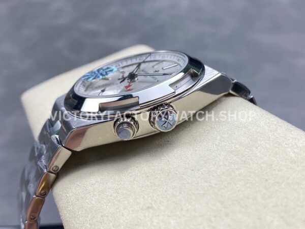 GR Factory Vacheron Constantin Overseas Dual Time 7900V/110A-B333 41mm Full Steel Silver Dial
