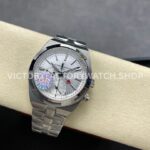 GR Factory Vacheron Constantin Overseas Dual Time 7900V/110A-B333 41mm Full Steel Silver Dial