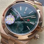 GR Factory Vacheron Constantin Overseas Dual Time 7920V/210R-B965 41mm Full Rose Gold Green Dial