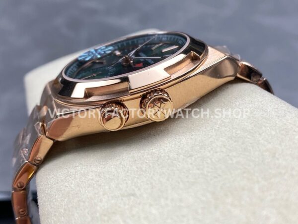 GR Factory Vacheron Constantin Overseas Dual Time 7920V/210R-B965 41mm Full Rose Gold Green Dial