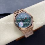 GR Factory Vacheron Constantin Overseas Dual Time 7920V/210R-B965 41mm Full Rose Gold Green Dial