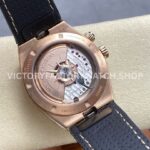 GR Factory Vacheron Constantin Overseas Dual Time 7920V/210R-B965 41mm Rose Gold Leather Strap Green Dial