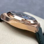 GR Factory Vacheron Constantin Overseas Dual Time 7920V/210R-B965 41mm Rose Gold Leather Strap Green Dial