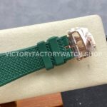 GR Factory Vacheron Constantin Overseas Dual Time 7920V/210R-B965 41mm Rose Gold Rubber Strap Green Dial