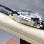 GR Factory Vacheron Constantin Quai de l'Ile 4500S000A-B195 41mm (1) GR Factory Vacheron Constantin Quai de l'Ile 4500S/000A-B195 41mm Steel Black Leather Strap Arabic Numerals Silver Dial