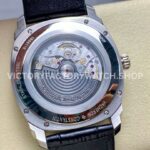 GR Factory Vacheron Constantin Quai de l'Ile 4500S000A-B196 41mm Stee (5) GR Factory Vacheron Constantin Quai de l'Ile 4500S/000A-B196 41mm Steel Leather Strap Arabic Numerals Black Dial
