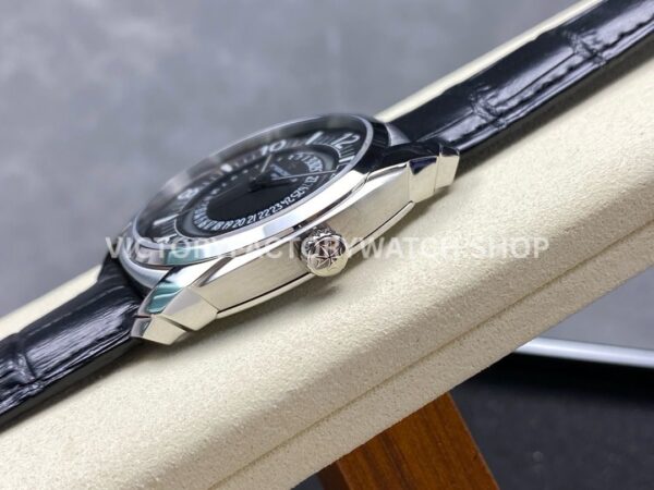 GR Factory Vacheron Constantin Quai de l'Ile 4500S000A-B196 41mm Steel (1) GR Factory Vacheron Constantin Quai de l'Ile 4500S/000A-B196 41mm Steel Leather Strap Arabic Numerals Black Dial