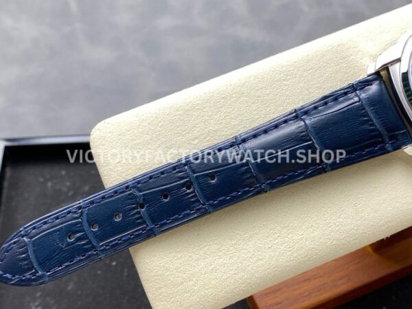 GR Factory Vacheron Constantin Quai de l'Ile 4500S000A-B364 41mm Steel (3) GR Factory Vacheron Constantin Quai de l'Ile 4500S/000A-B364 41mm Steel Leather Strap Arabic Numerals Blue Dial