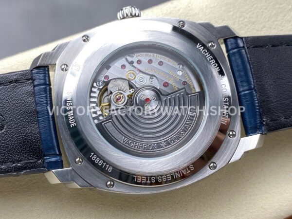 GR Factory Vacheron Constantin Quai de l'Ile 4500S000A-B364 41mm Steel GR Factory Vacheron Constantin Quai de l'Ile 4500S/000A-B364 41mm Steel Leather Strap Arabic Numerals Blue Dial