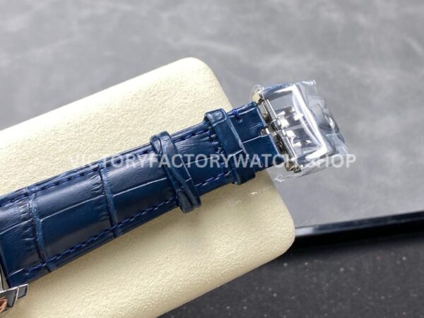 GR Factory Vacheron Constantin Quai de l'Ile 4500S000A-B364 41mm Steel L (1) GR Factory Vacheron Constantin Quai de l'Ile 4500S/000A-B364 41mm Steel Leather Strap Arabic Numerals Blue Dial