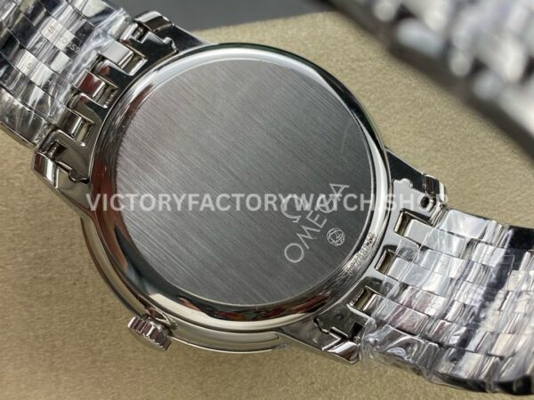 GT Factory Omega De Ville Prestige 424.10.37.20.03.001 39.5mm Full Steel Roman Number Blue Dial (3) GT Factory Omega De Ville Prestige 424.10.37.20.03.001 39.5mm Full Steel Roman Number Blue Dial