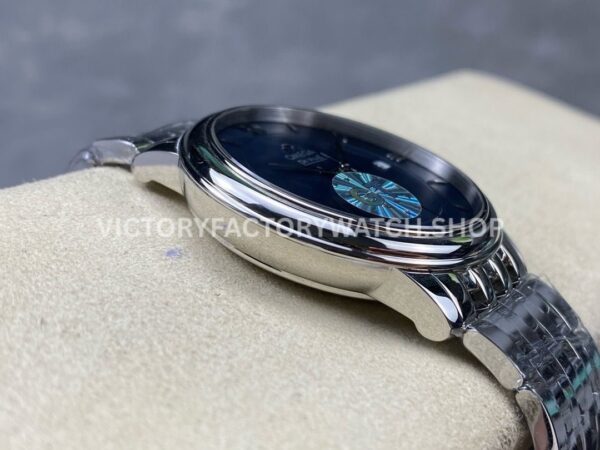 GT Factory Omega De Ville Prestige 424.10.37.20.03.001 39.5mm Full Steel Roman Number Blue Dial (8) GT Factory Omega De Ville Prestige 424.10.37.20.03.001 39.5mm Full Steel Roman Number Blue Dial